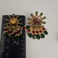 Matte Kempu Traditional Earrings - 