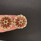 Matte Kempu Stud Earrings - 