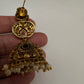 Matte Nakshi Jhumka Earrings - 
