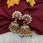 Jadau Kundan Jhumka Earrings - 