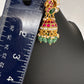 Jadau Kundan Peacock Jhumka Earrings - 