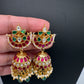 Jadau Kundan Jhumka Earrings - 