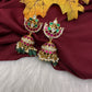 Jadau Kundan Jhumka Earrings - 