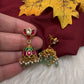 Jadau Kundan Small Jhumka Earrings - 