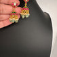 Jadau Kundan Small Jhumka Earrings - 