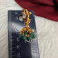 Jadau Kundan Floral Small Jhumka Earrings - 
