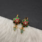 Jadau Kundan Floral Bugadi Earrings - 