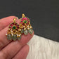 Jadau Kundan Floral Bugadi Earrings - 