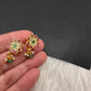 Jadau Kundan Floral Bugadi Earrings - 