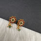 Jadau Kundan Floral Bugadi Earrings - 