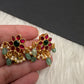 Jadau Kundan Floral Bugadi Earrings - 