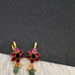 Jadau Kundan Floral Bugadi Earrings - 