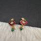 Jadau Kundan Peacock Bugadi Earrings - 