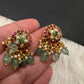Jadau Kundan Floral Bugadi Earrings - 