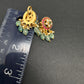 Jadau Kundan Floral Bugadi Earrings - 