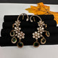 Matte CZ Green Ear Cuffs - 