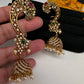 Matte CZ Peacock Ear Cuff - 