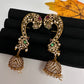 Matte CZ Peacock Ear Cuff - 
