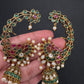 Matte Kemp Peacock Ear Cuff - 