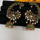 Matte Kemp Peacock Ear Cuff - 