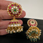 Jadau Kundan Jhumka Earrings - 