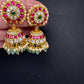 Jadau Kundan Jhumka Earrings - 