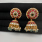 Jadau Kundan Jhumka Earrings - 