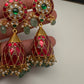 Jadau Kundan Jhumka Earrings - 