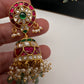 Jadau Kundan Jhumka Earrings - 