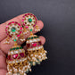 Jadau Kundan Jhumka Earrings - 