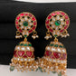 Jadau Kundan Jhumka Earrings - 