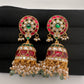Jadau Kundan Jhumka Earrings - 