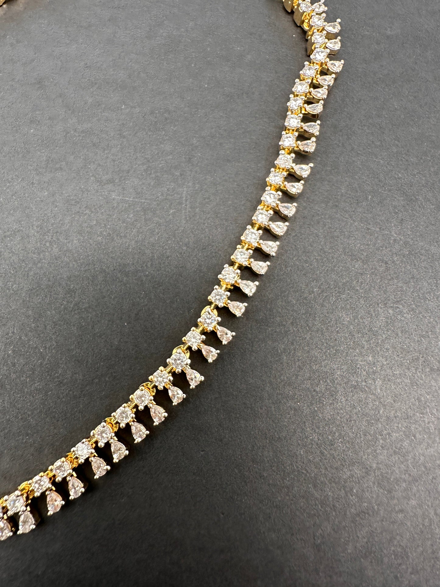 American Diamonds Earchain
