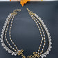 American Diamonds Pearls Champaswaralu Kanchain Earchain
