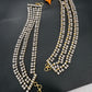 Champaasawaralu Earchain Triple Layer American Diamonds Kanchain