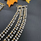 Champaasawaralu Earchain Triple Layer American Diamonds Kanchain