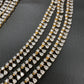Champaasawaralu Earchain Triple Layer American Diamonds Kanchain