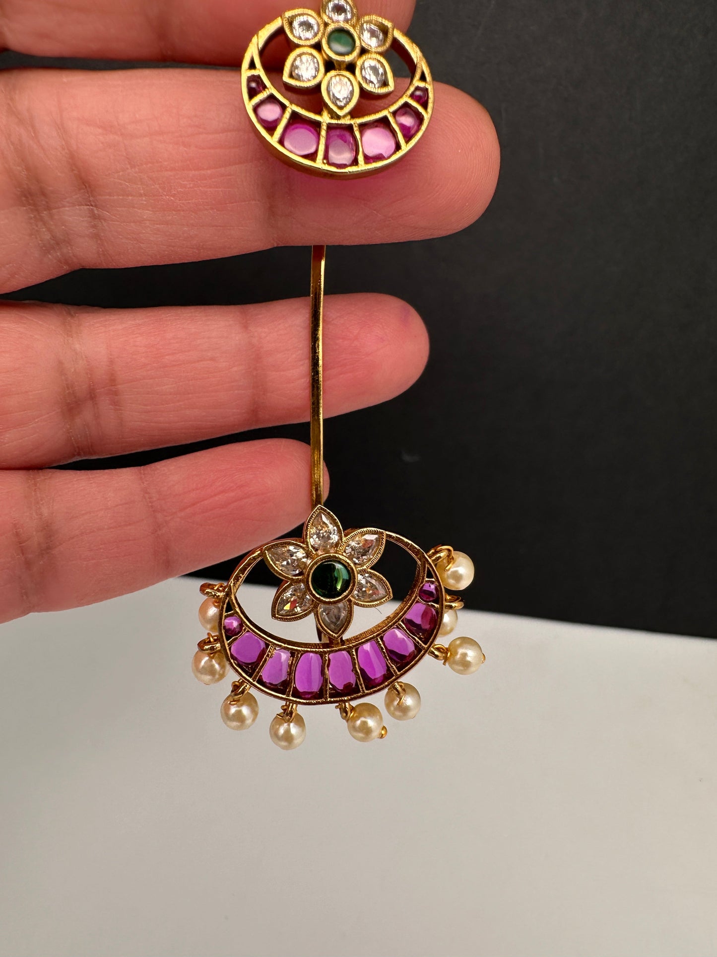 Kemp Ear Cuffs with Pearls