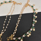 AD Color Stone Ear Chain - EC000150