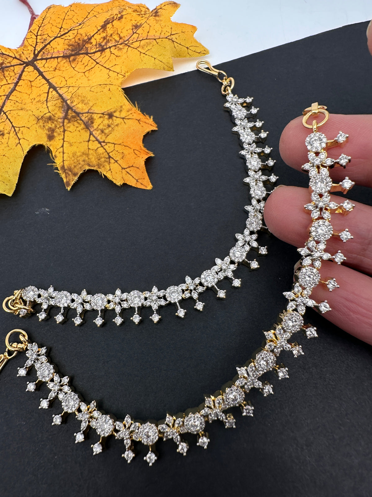 AD Champaswaralu Ear Chain - EC000156