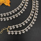 AD Double Layer Champaswaralu Ear Chain - EC000163