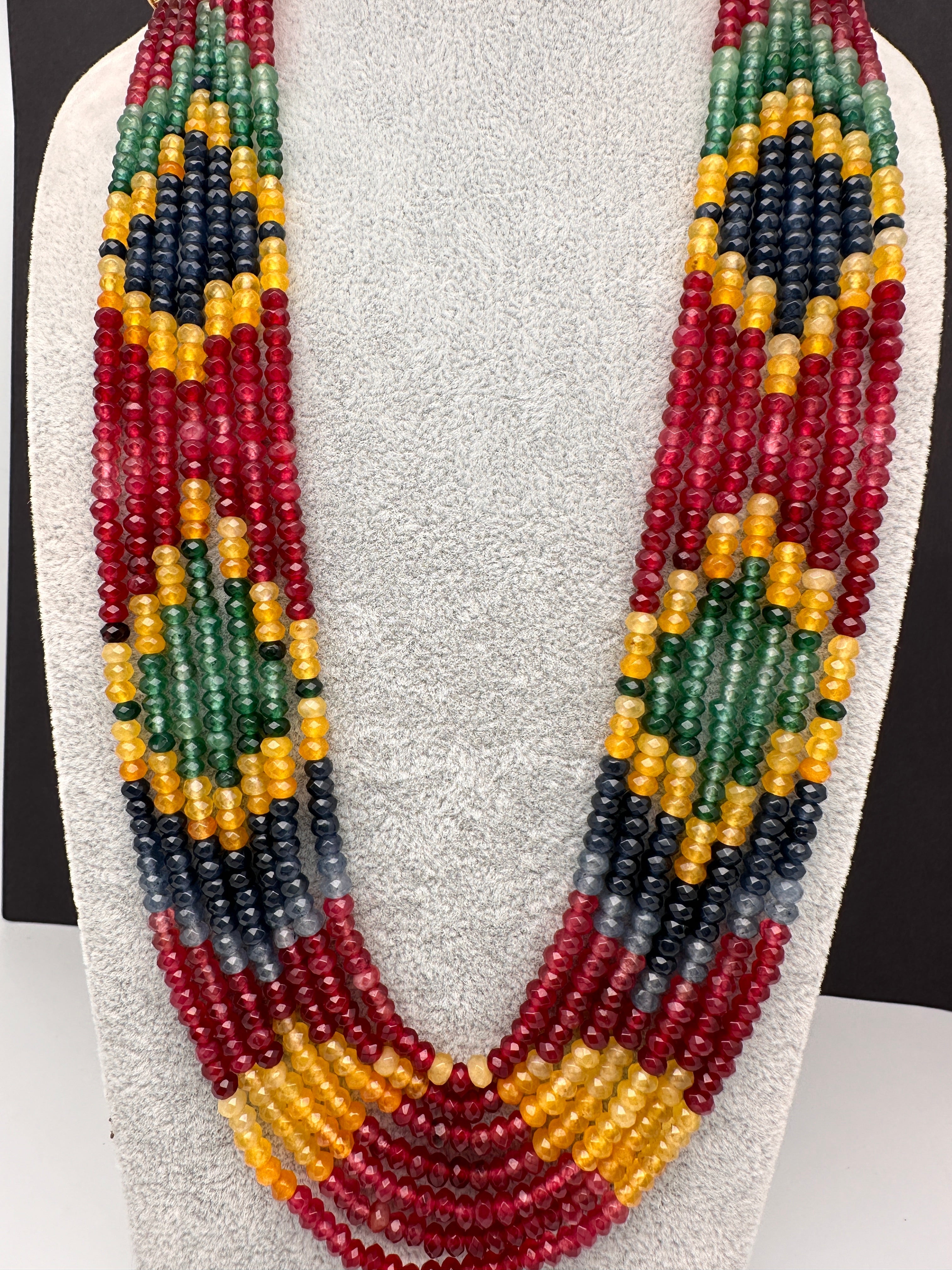 MB】OX JEWELRY High-end Beads Necklace