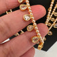 Multi layer CZ Pearls Teen Lada Necklace