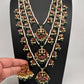 Multi layer Kemp Pearls Teen Lada Necklace
