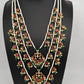 Multi layer Kemp Pearls Teen Lada Necklace