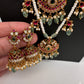 Multi layer Kemp Pearls Teen Lada Necklace