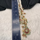 Peacock Multi layer Kemp Pearls Teen Lada Necklace