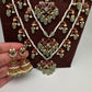 Multi layer Kemp Pearls Panch Lada Necklace