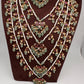 Multi layer Kemp Pearls Panch Lada Necklace