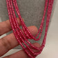Pink Real Beads Mala Necklace